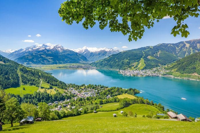 Zell am See in Top Lage gebettet