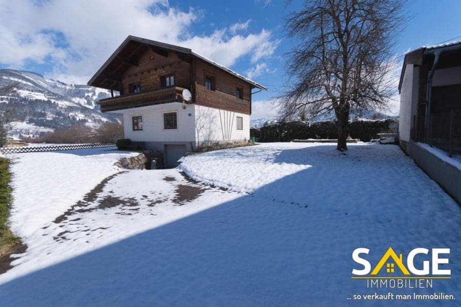 Sanierungsbedürftiges Einfamilienhaus mit Kitzblick in Sonnenlage in Kaprun!, Einfamilienhaus in 5710 Kaprun